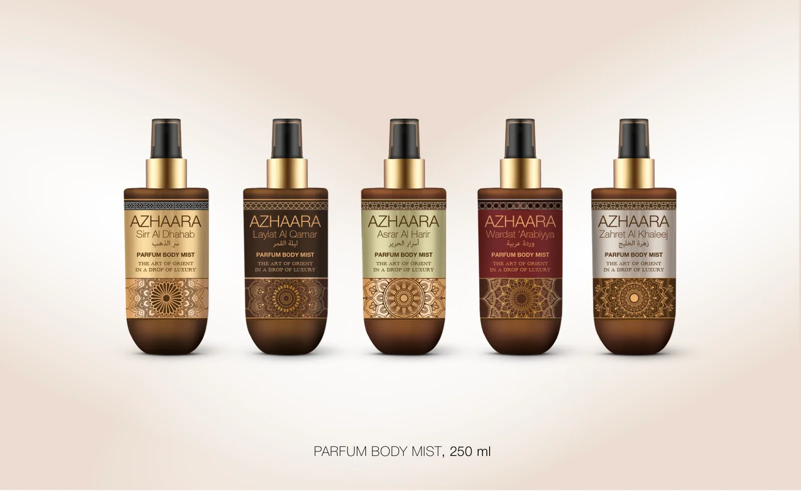 AZHAARA brand presentation, slide 3 of 9