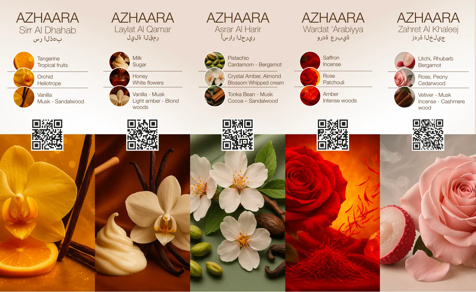 AZHAARA brand presentation, slide 7 of 9