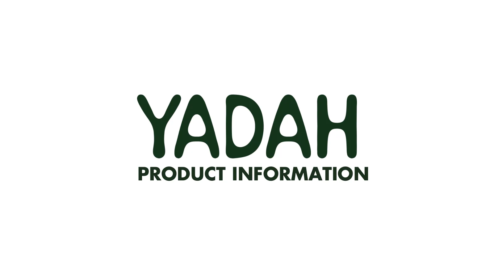 YADAH brand presentation, slide 1 of 43
