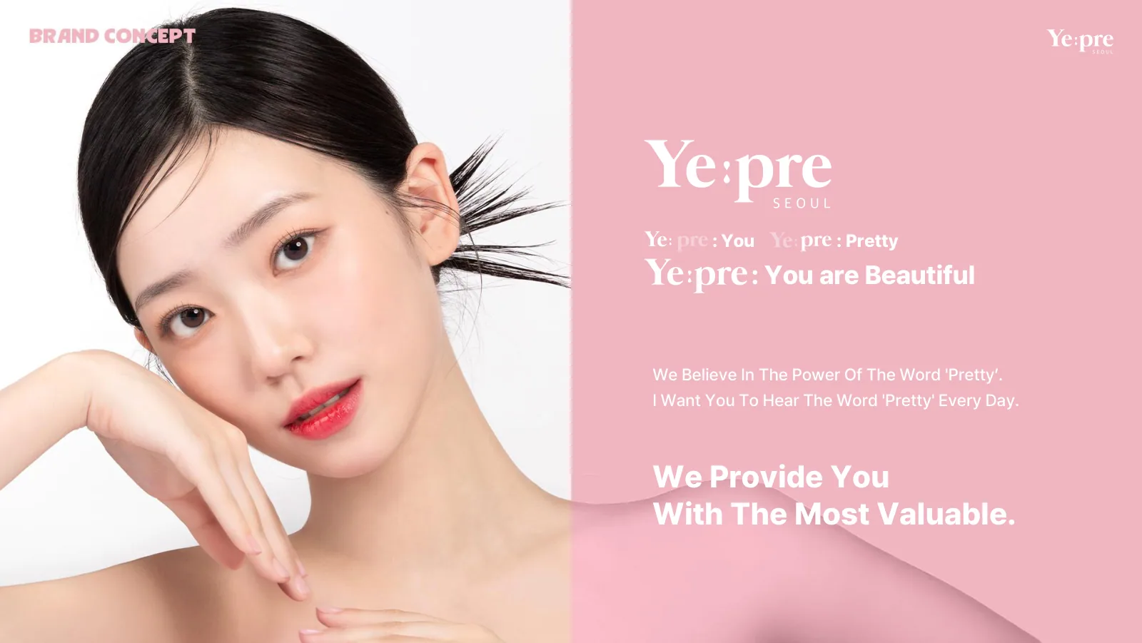 YEPRE brand presentation, slide 2 of 39