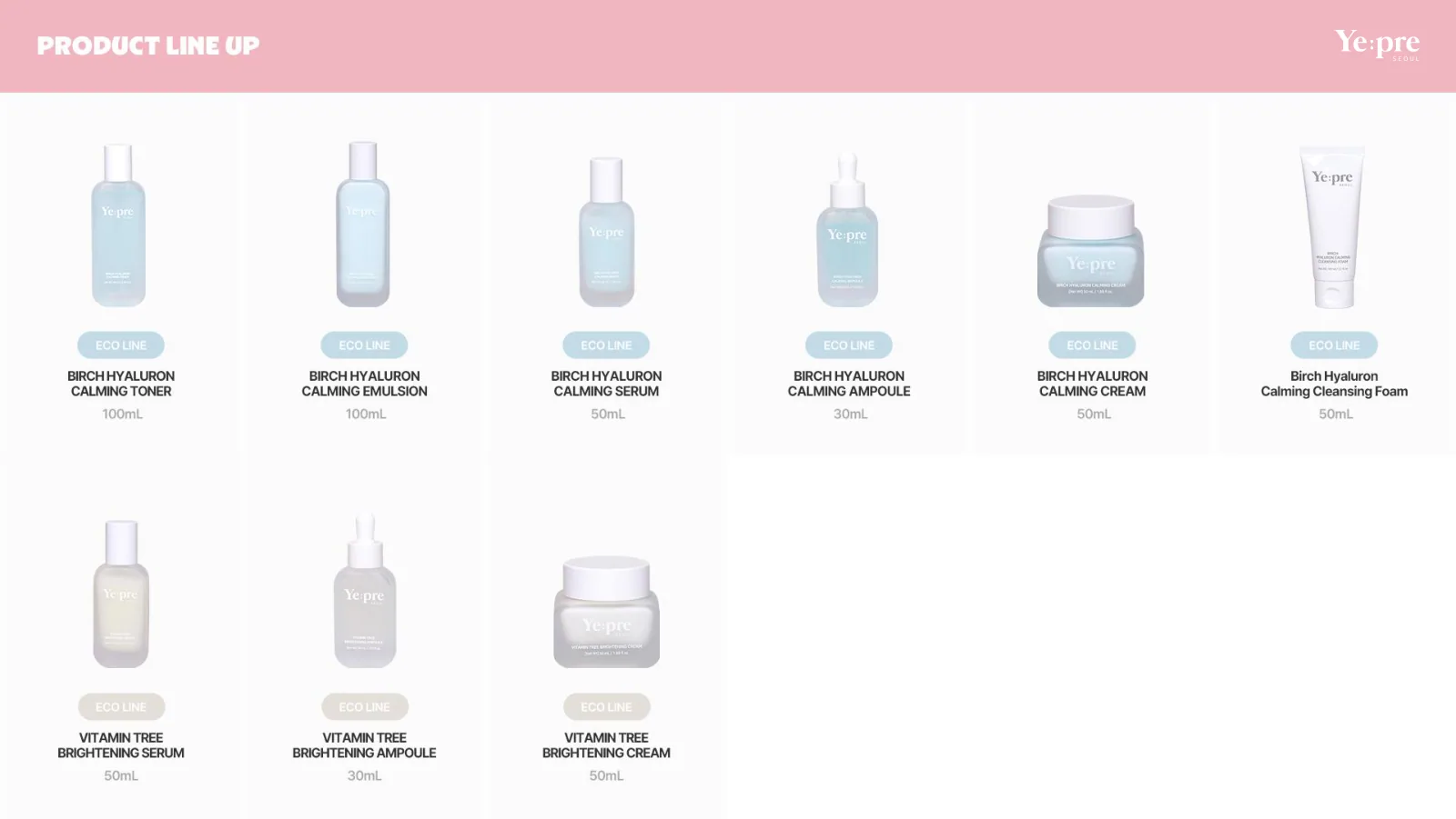 YEPRE brand presentation, slide 7 of 39