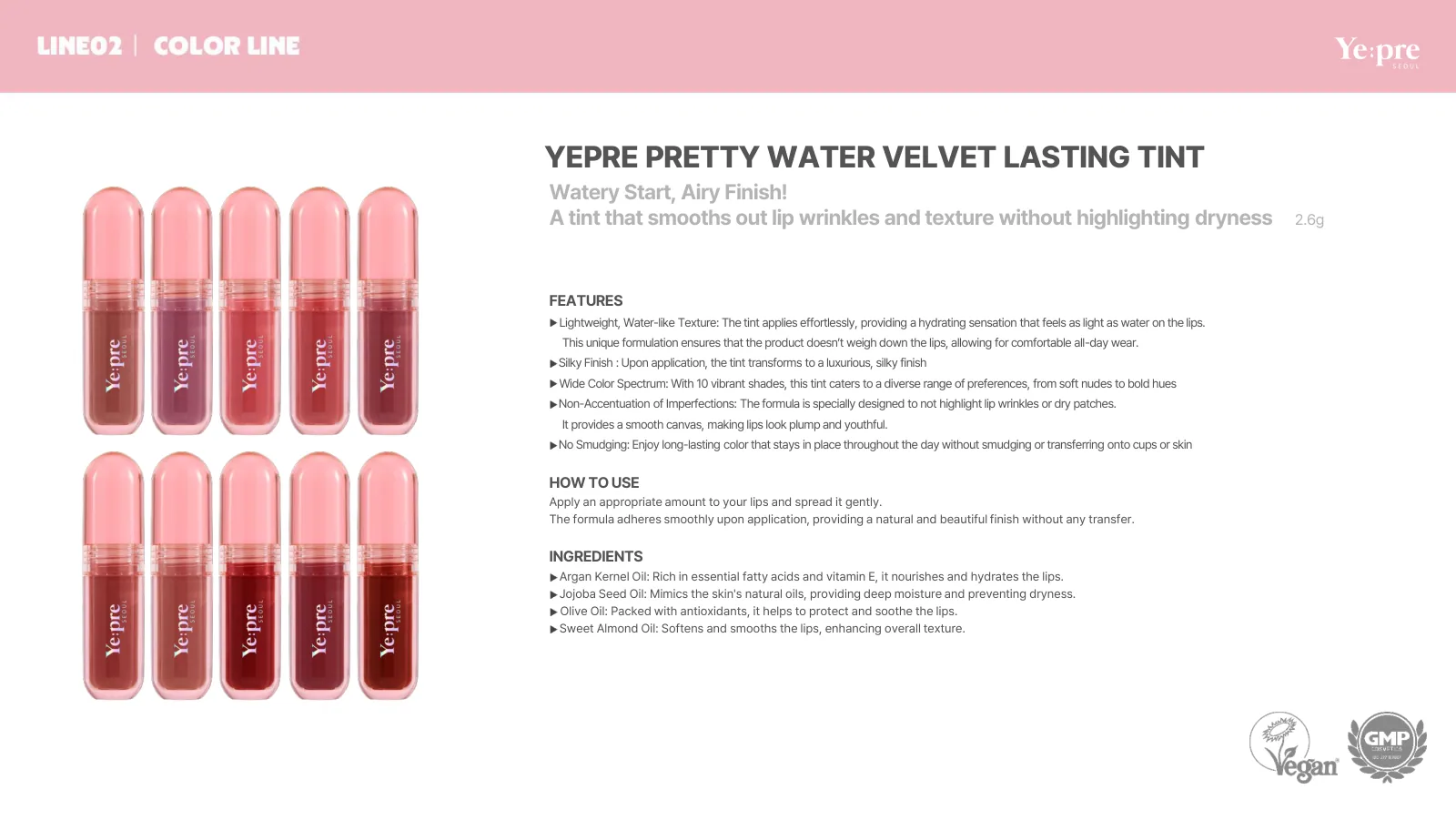 YEPRE brand presentation, slide 23 of 39
