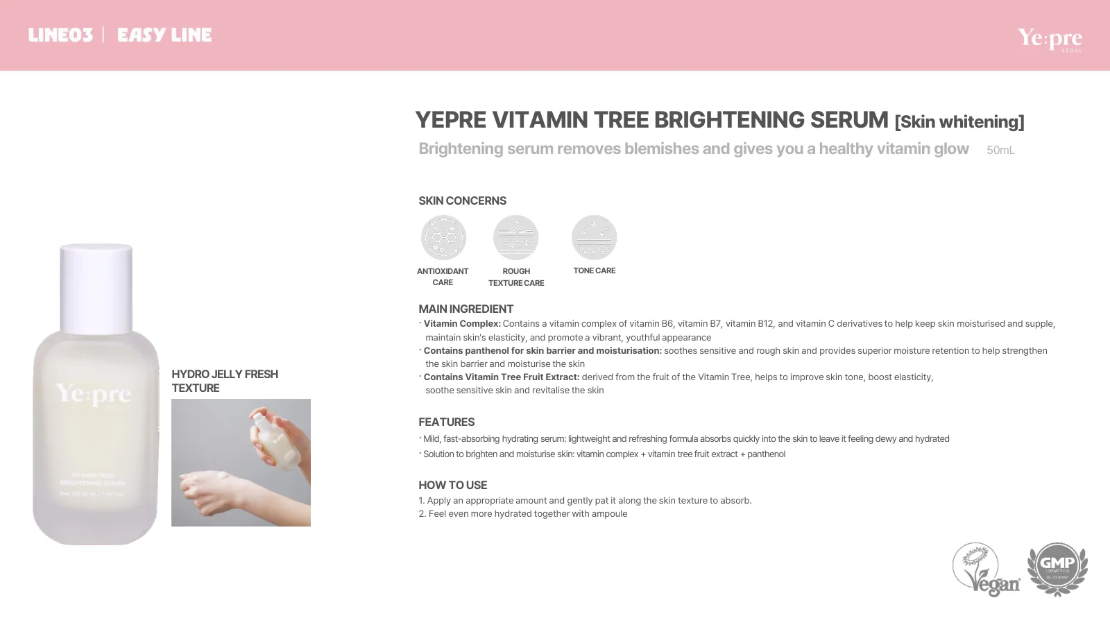 YEPRE brand presentation, slide 36 of 39