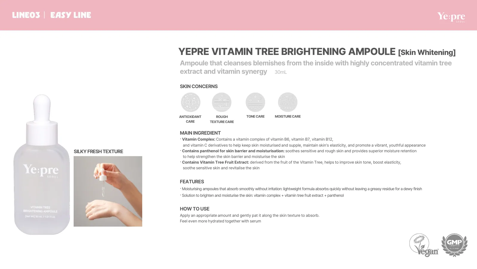 YEPRE brand presentation, slide 37 of 39