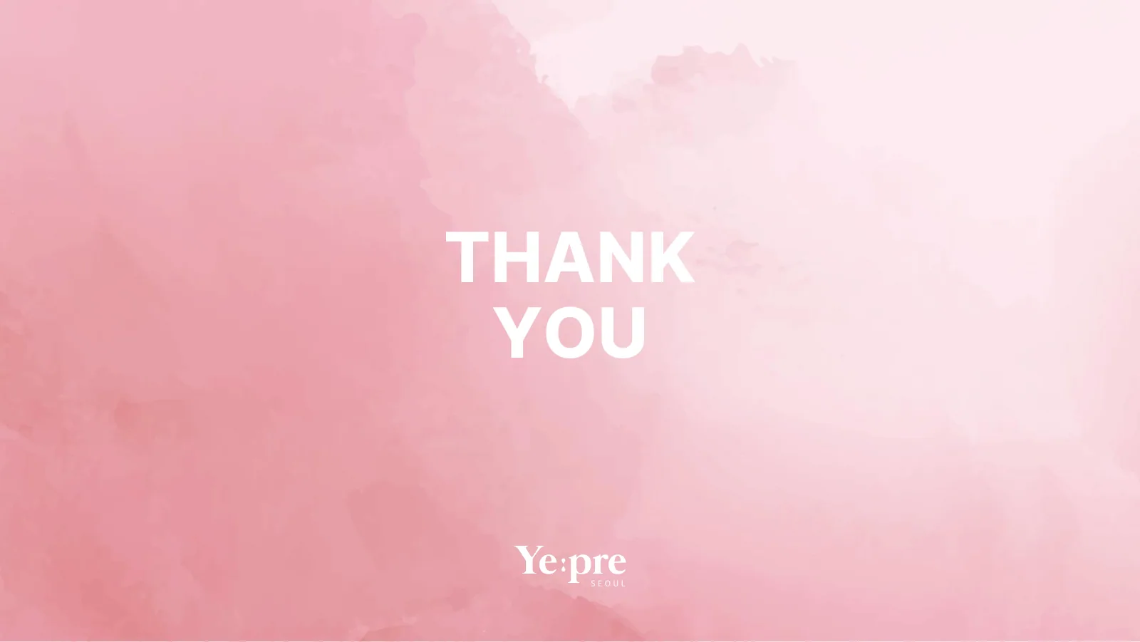 YEPRE brand presentation, slide 39 of 39